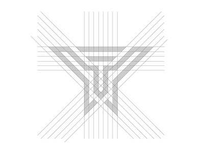 T logomark grid