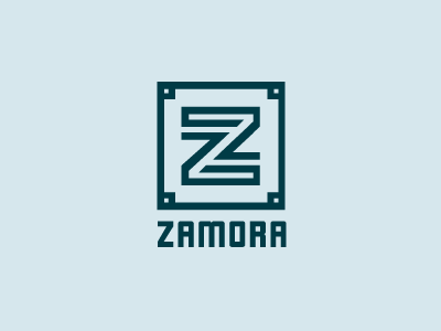 Zamora Clothing Co. brand design lettermark logo mark medical medicine minimalist monogram simple