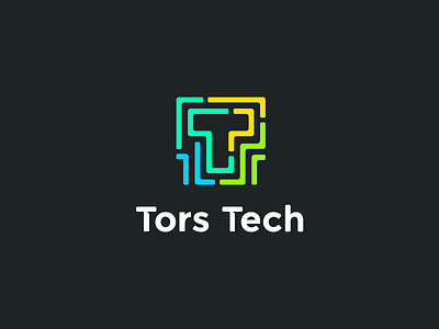 Tors Tech design letter logo mark minimalist monogram simple t tech tech logo technology tors tech