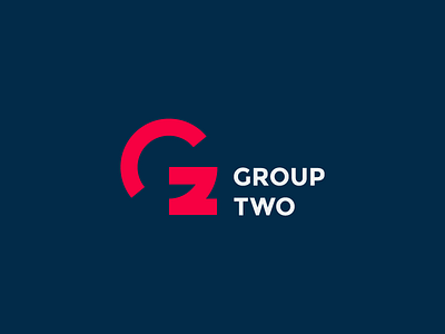 Group Two g group lettermark logo logo design monogram two