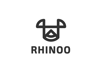 Rhinoo animal animal logo logo rhino rhino logo