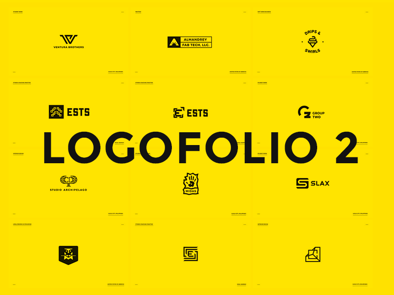 Logofolio 2 black white logofolio logos logo collection logo set