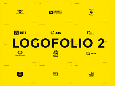Logofolio 2 black white logo collection logo set logofolio logos