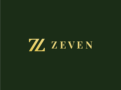 Zeven 7 letter letter mark logo logos mark monogram set seven symbol z