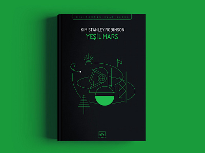 Green Mars book branding cover green mars illustration ithaki kim stanley robinson mars trilogy
