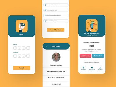 Digiloans branding design ui uimockups uiux userexperience userinterfacedesign ux