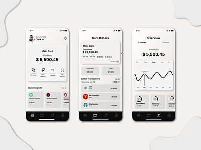 Financial App branding dailyui design financialapp ui uidesign uxdesign