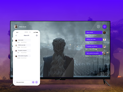 Chat Widget for TV - Component