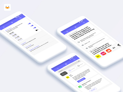 🐣 Duck Soup (v1) android app duck soup email newsletter settings side project stories ui ux