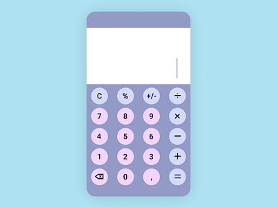 Calculator - Dailly UI 004