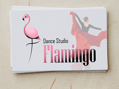 Logo design Dance Studio Flamingo