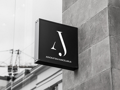 AJ logomark branding graphic design logo logomark