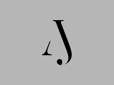 AJ logomark branding graphic design logo logomark