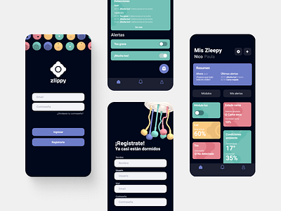 Zlippy app application design ui ui design