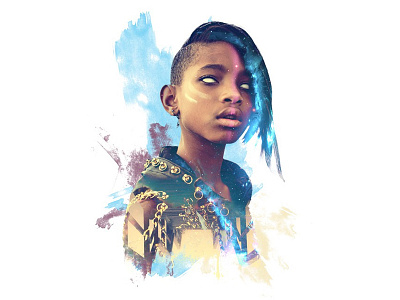 R E A L double exposure willow smith