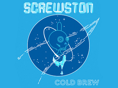 screwston coffee houston htx logo