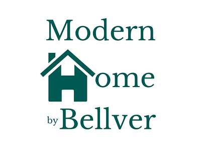 Modern Home by Bellver-Logo Design branding furniture shop logo logo