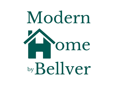 Modern Home by Bellver-Logo Design