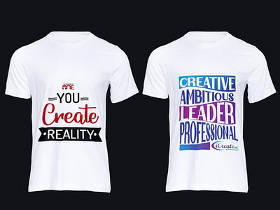 T-Shirt Merch Designed for iCreate International Inc.