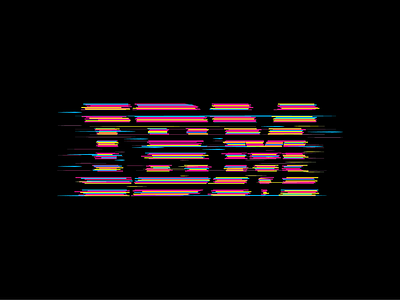 Glitch Lettering by Cameron Sandage on Dribbble