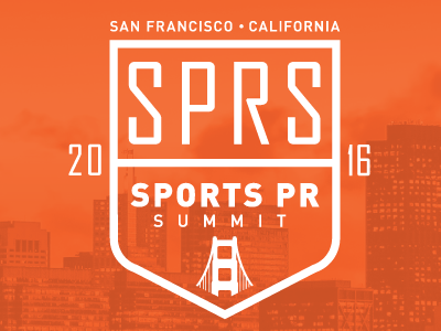 Sports PR Summit SF Hosted by Twitter branding design illustration logo sports