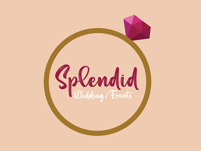 LOGO: Weeding/events. by Yojan Designs on Dribbble