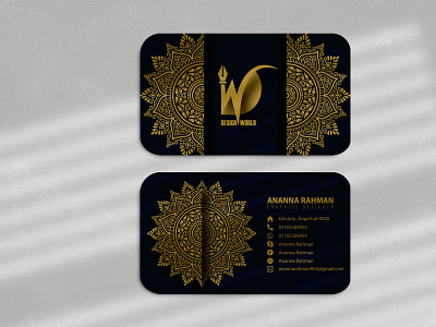 Luxury Business Card. branding businesscard design graphic design graphicsdesigner graphicsdesigning luxurycard vector visitingcarddesign