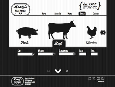 Moody's Meats Order Page