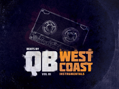 West Coast Instrumentals album cover grimey