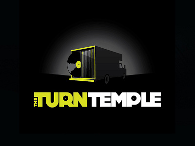 The TurnTemple dj logo the turn temple