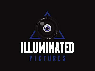 Illuminated Pictures Logo camera logo film logo illuminated pictures logo independent generation lens teus