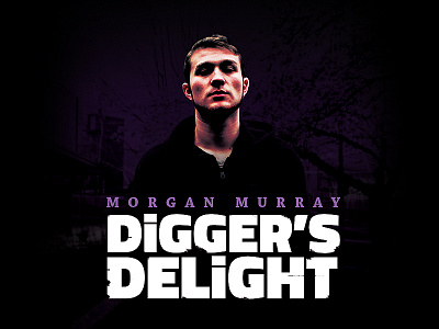 Diggers Delight Album Art album art album cover diggers delight hip hop cover morgan murray