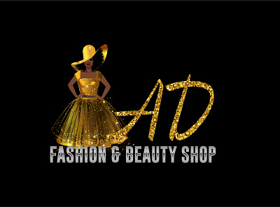 Fashion & Beauty Shop branding graphic design logo