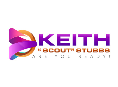 Keith 3d branding design logo vector