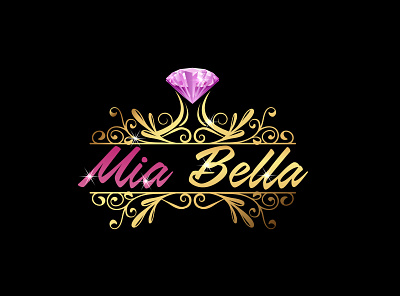 Mia Bella branding design graphic design logo vector