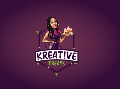 Kreative Treats branding characters design graphic design illustration logo vector