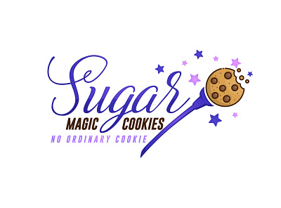 Sugas Magic Cookies branding design graphic design logo vector