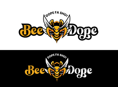 Bee Dope 3d branding characters design graphic design illustration logo vector