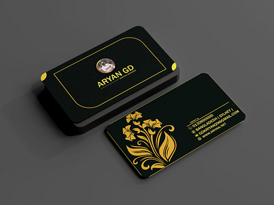 Luxury business card design