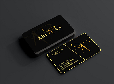 Luxury Business Card Design branding business card graphic design illustration logo design luxury business card design minimalist logo mordan card design unique design