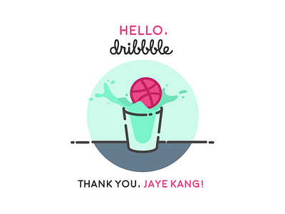 Hello, Dribbble! debut dribbble first hello jayekang shot thank you