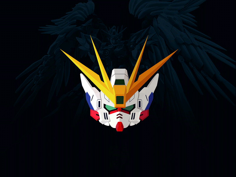 W Gundam Zero Custom gundam illustration