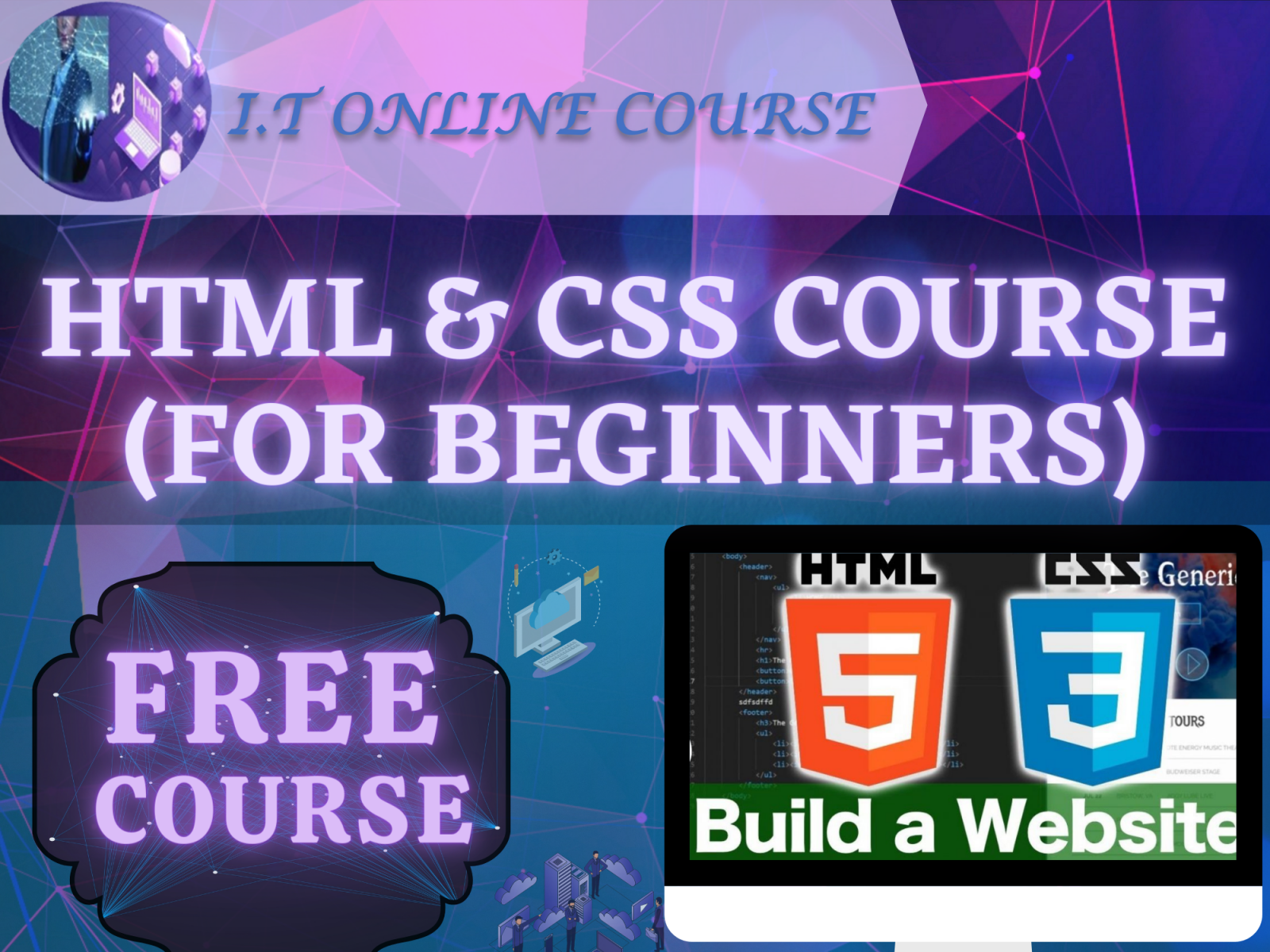 html and css course for beginners