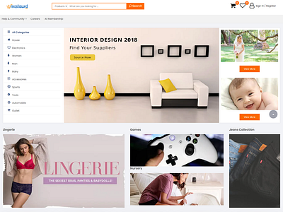 Eccommerce Website design Project