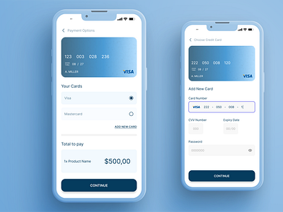 Daily UI 002 - Credit Card Chekout