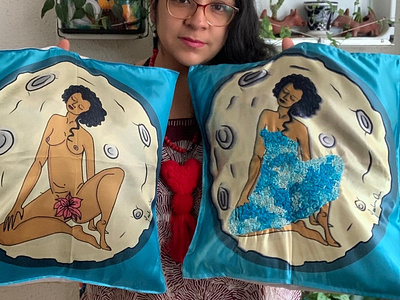 Pillow case/ Mamá Quilla