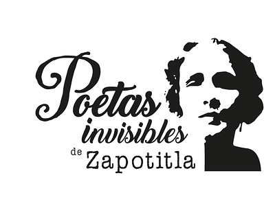 Poetas invisibles logo digital illustration illustration logo