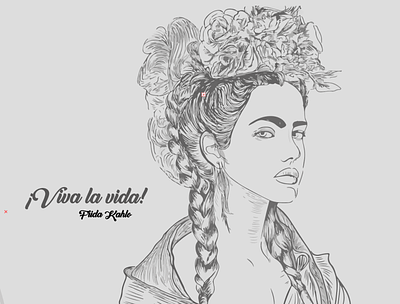 Viva la vida! digital illustration illustration vector womanillustration