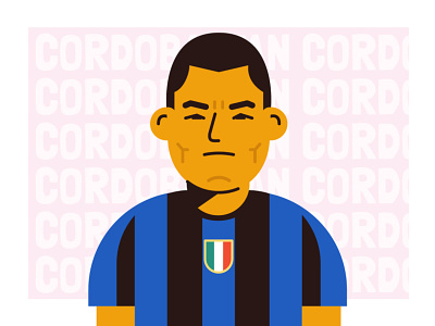 Ivan! Internazionale Legend 2d illustration 2dillustration adobe illustrator cartoon design flat animation flat design flat icon flat illustration football football art football artwork football player footballcartoon footballillustration illustration illustrator soccer soccercartoon sport illustration