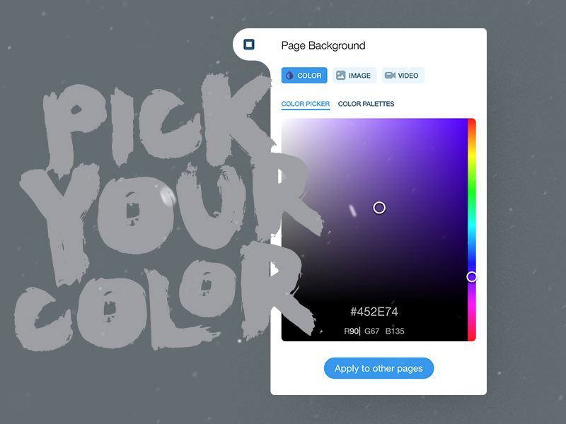 Color Picker by vova rusnak on Dribbble